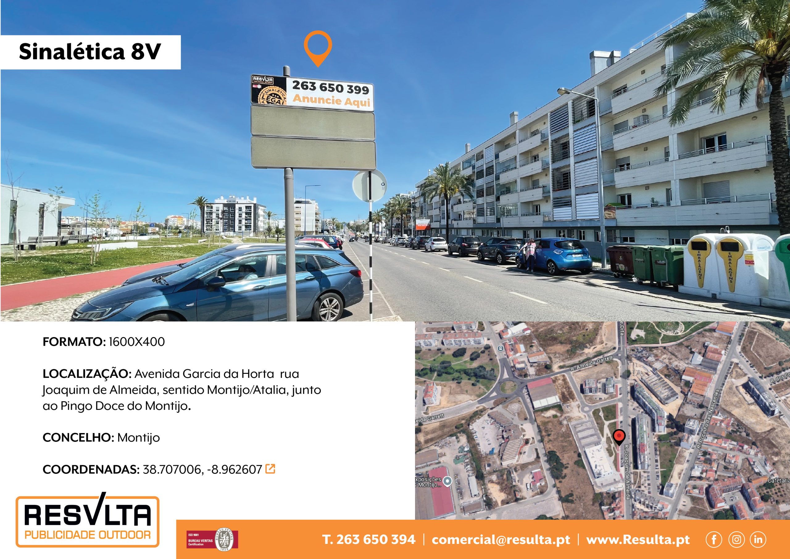 Sinalética 8V