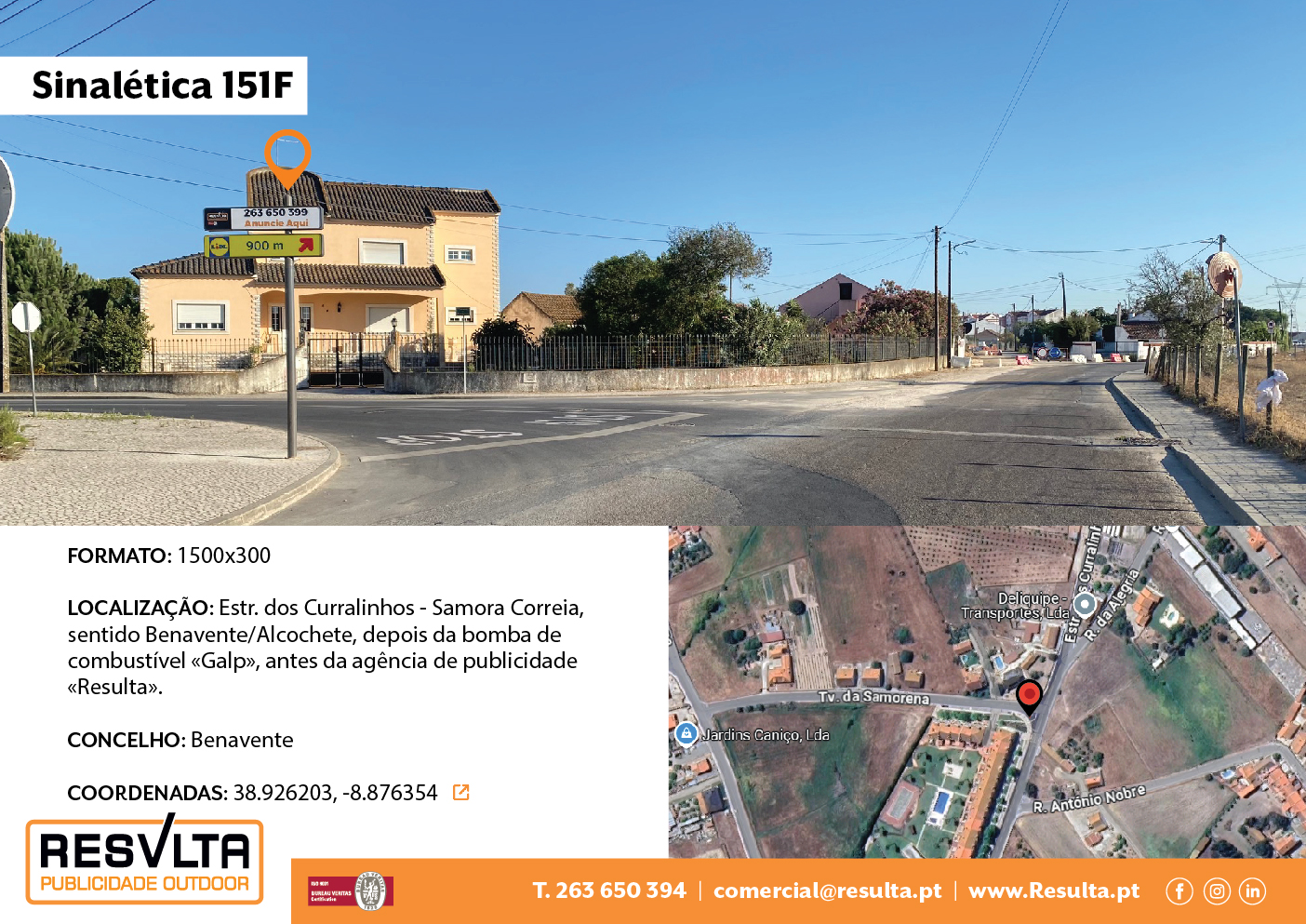 Sinalética 151F