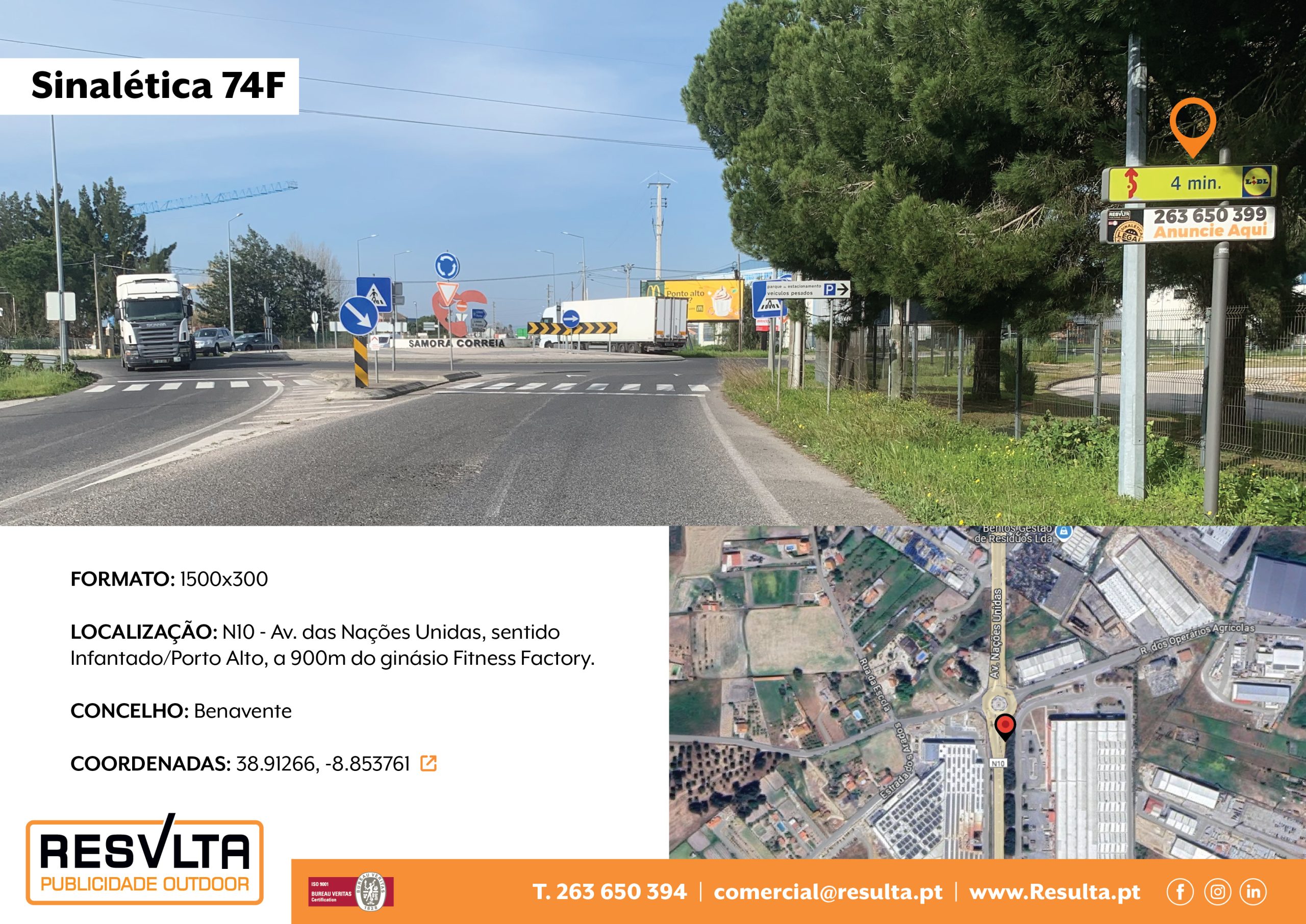 Sinalética 74F