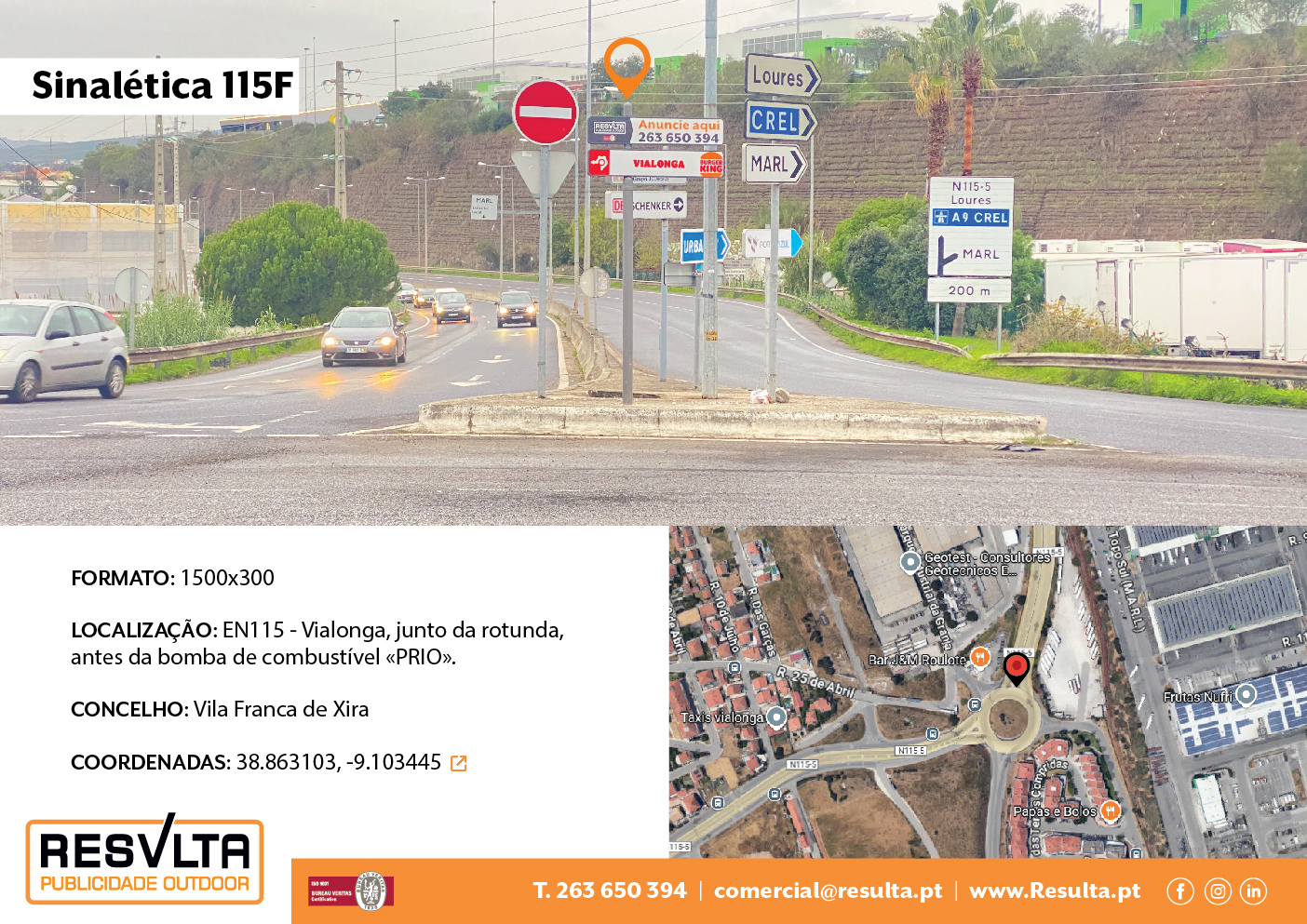 Sinalética 115F