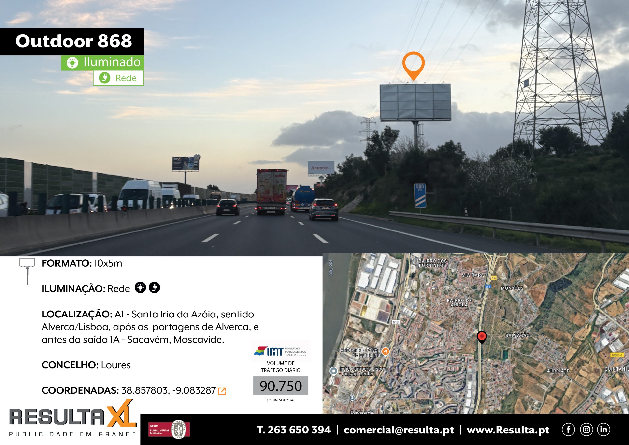 Monoposte 868